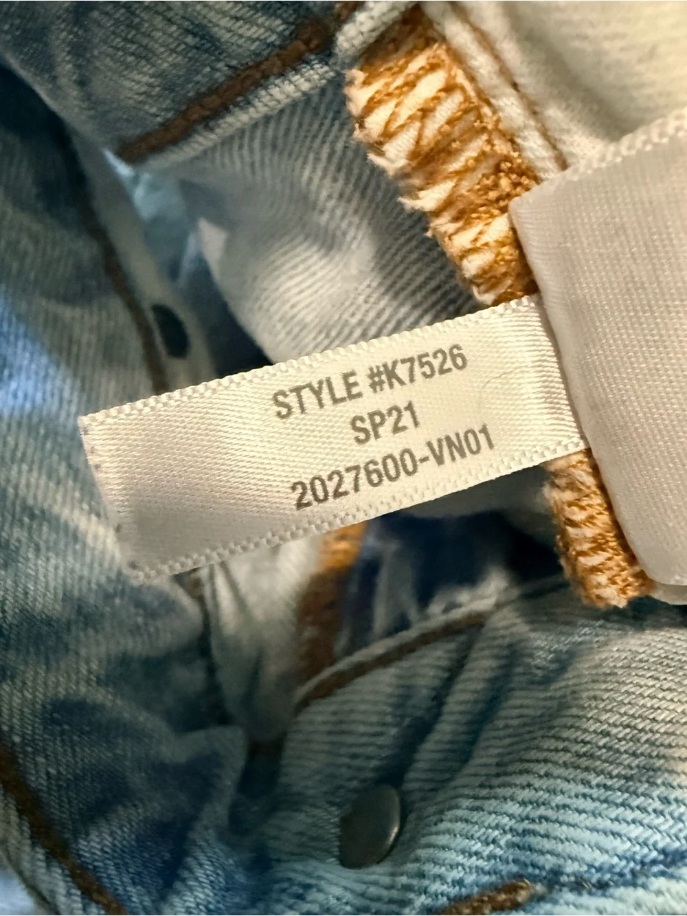 Madewell The Perfect Vintage Jean Fitzgerald Wash Size 27 Light Wash